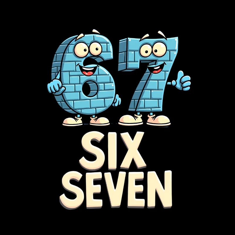 US Flag 67 Memes Six Seven