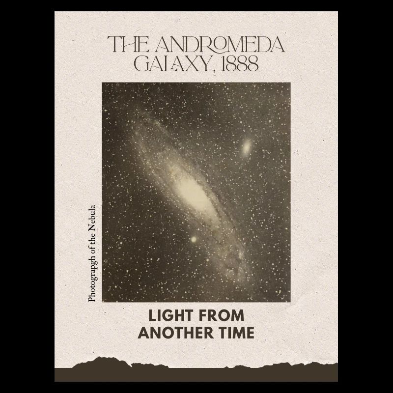 Andromeda Galaxy Vintage 