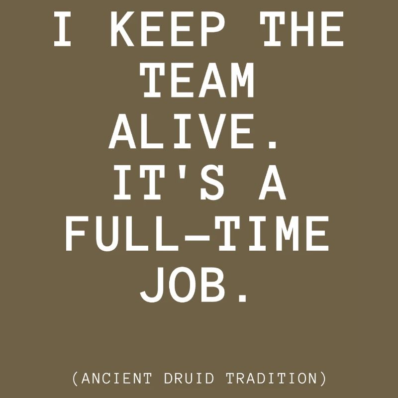 T-shirt sur le thème du druide de DeD