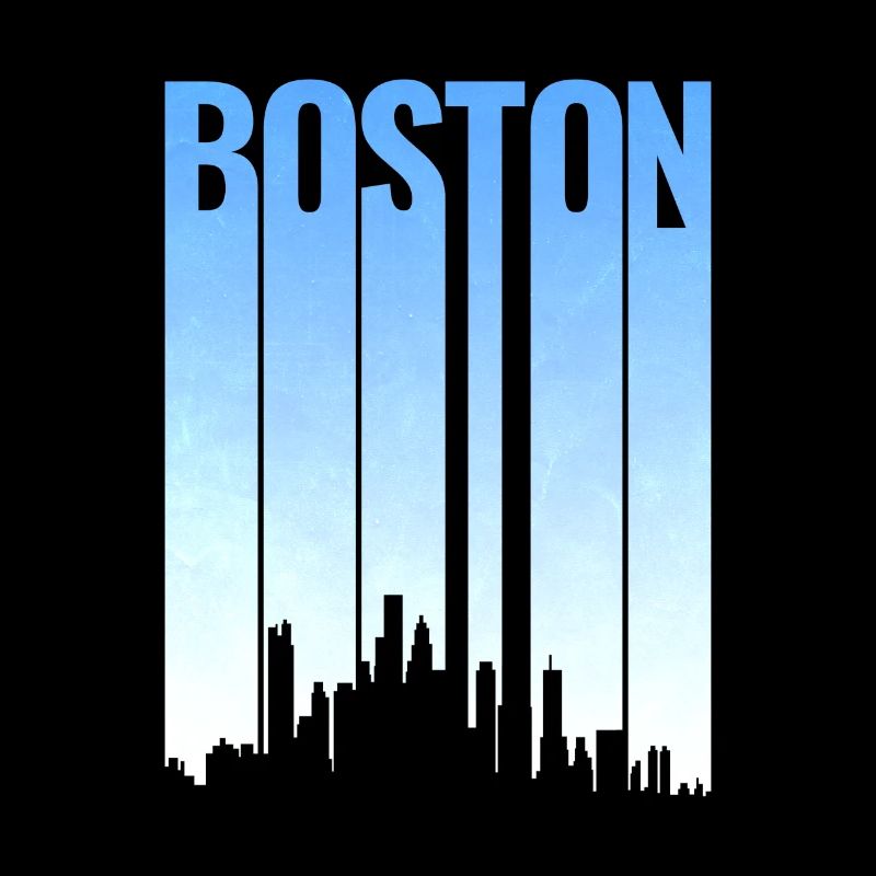 Boston Skyline Classic T-Shirt