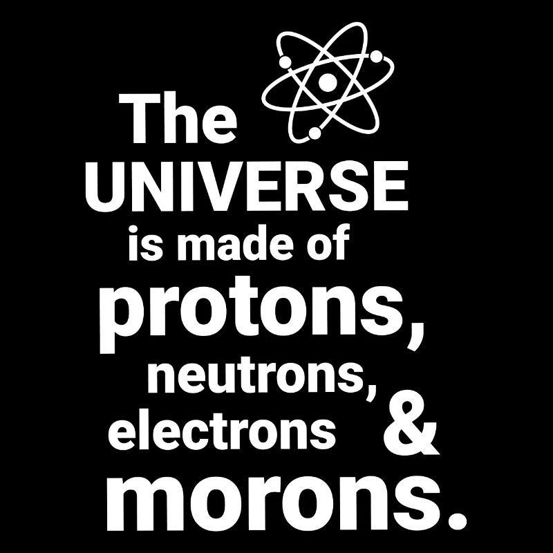 The Universe is made of protons, neutrorns