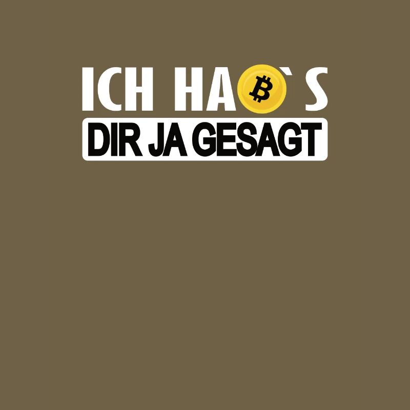 Je te l’avais dit Bitcoin Crypto Cryptocurrency