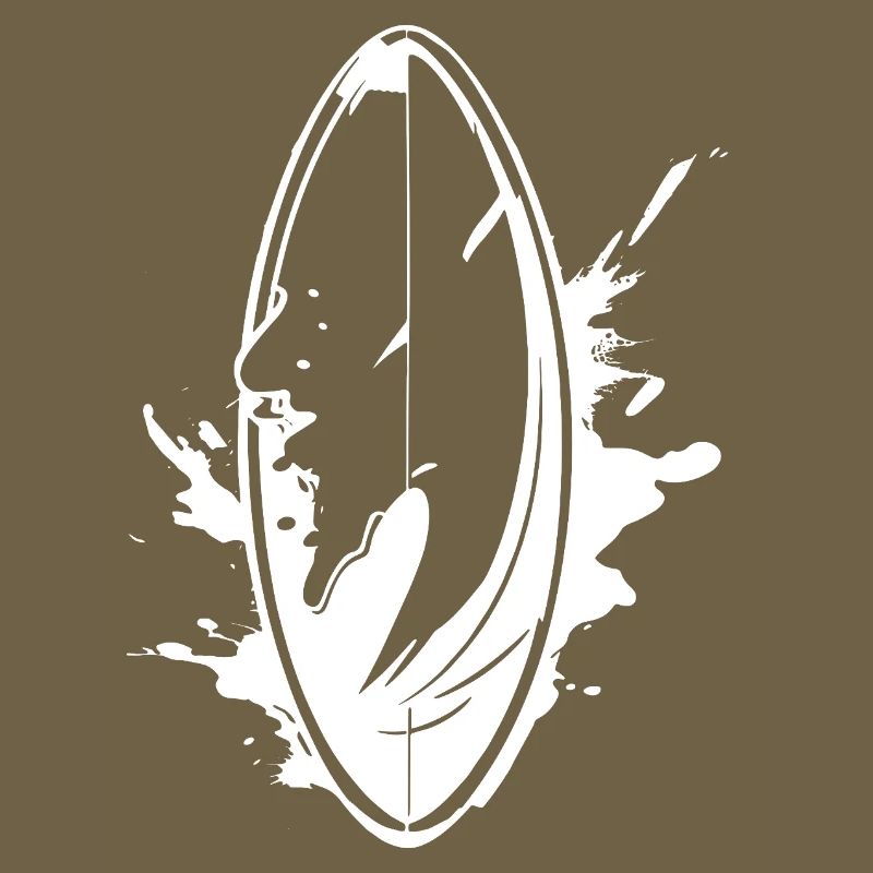 Surfbrett Graffiti