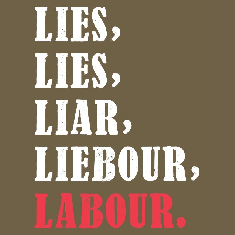 Conception typographique de slogan anti-ouvrier audacieuse