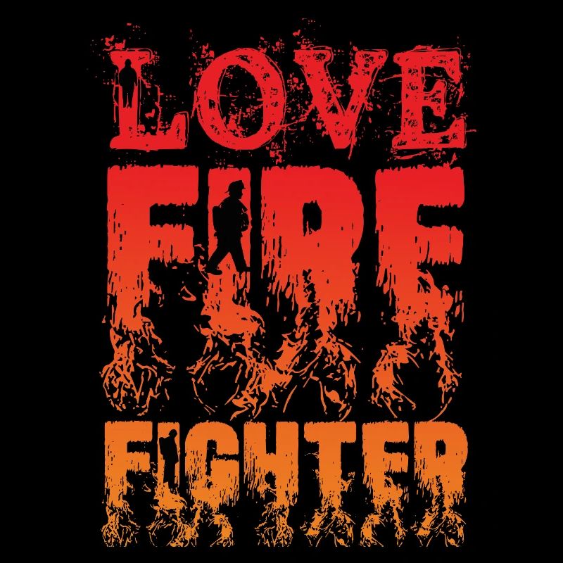 Love fights against fire