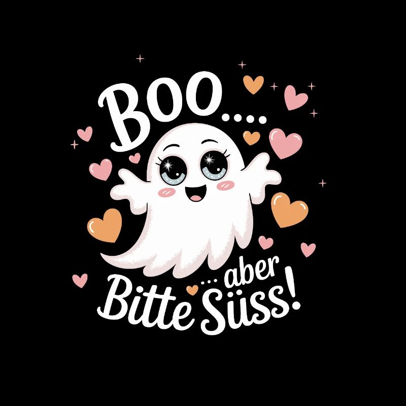 Halloween süßer Geist Boo Design