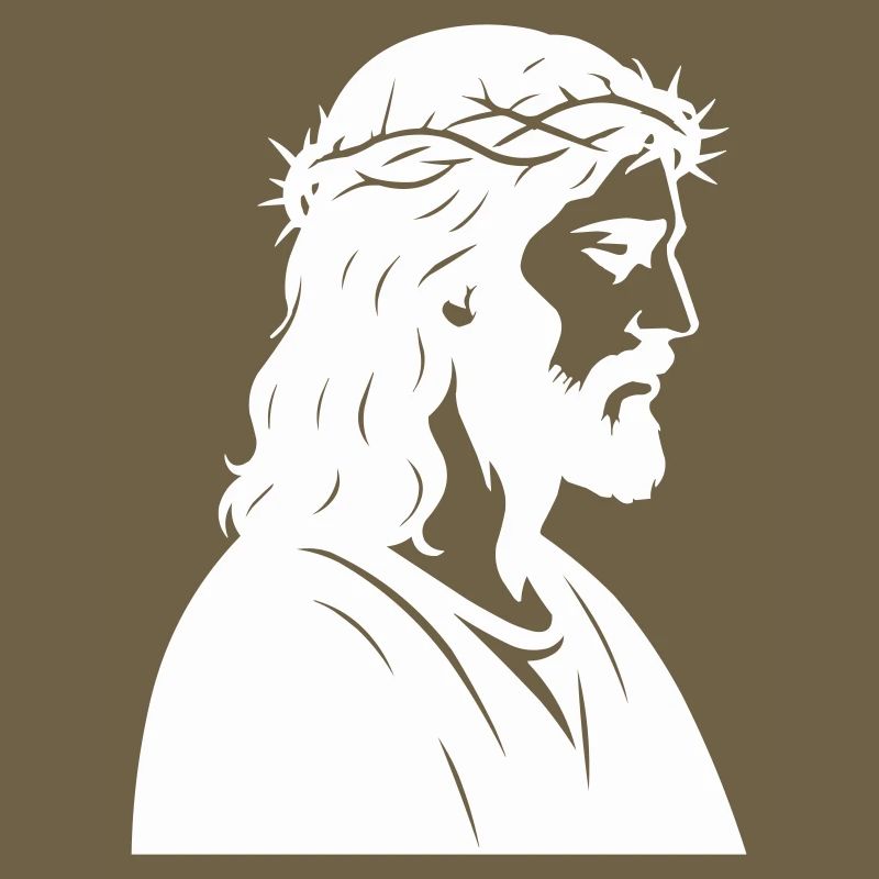 Silhouette de Jésus-Christ