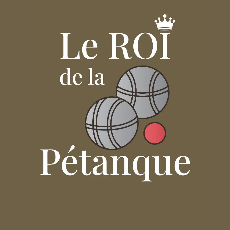 Der KÖNIG von Pétanque Perfektes Geschenk Opa