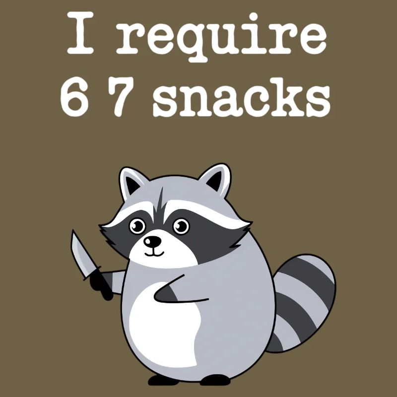 6-7 Internet Meme Cooler 6 7 Waschbär