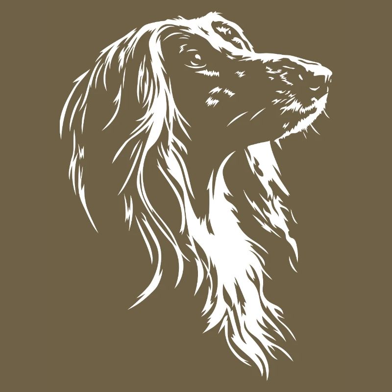 Chiens silhouette de lévriers afghans Wilsigns