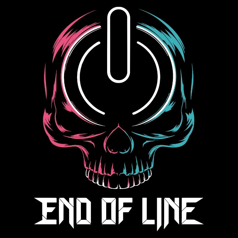 Jeu avec le bouton d’alimentation du crâne de End Of Line