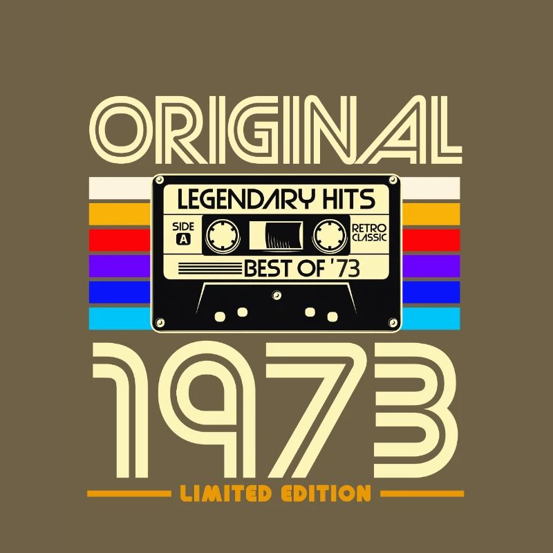 Original 1973 Cassette rétro