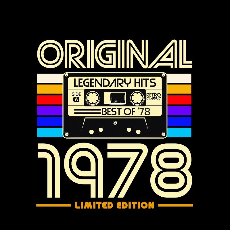 Original 1978 Cassette Retro