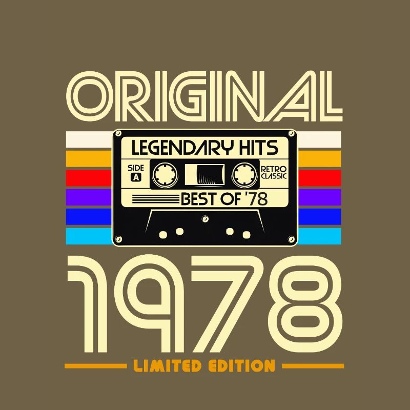 Original 1978 Cassette Retro