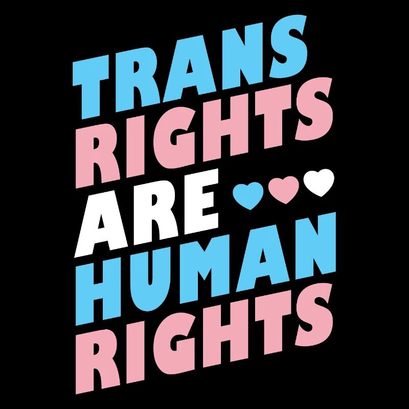 LGBTQ Pride Month - Trans-Rechte sind Menschenrechte