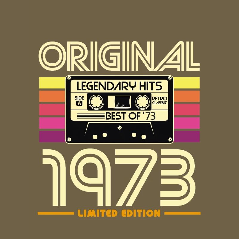 Originale Retro-Kassette von 1973