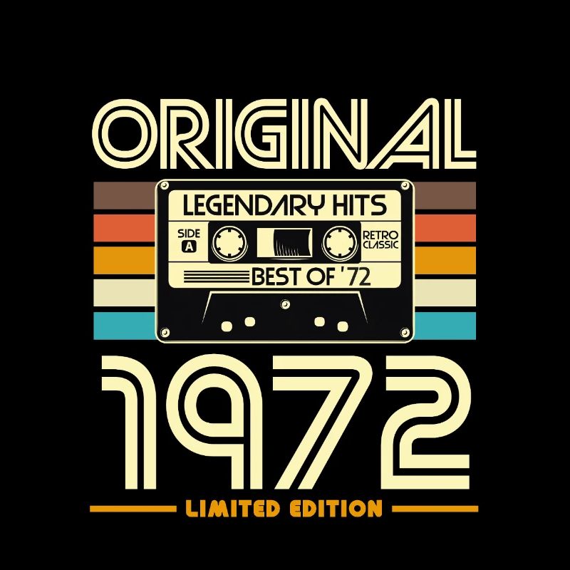 Original 1972 Limited Edition Retro Cassette