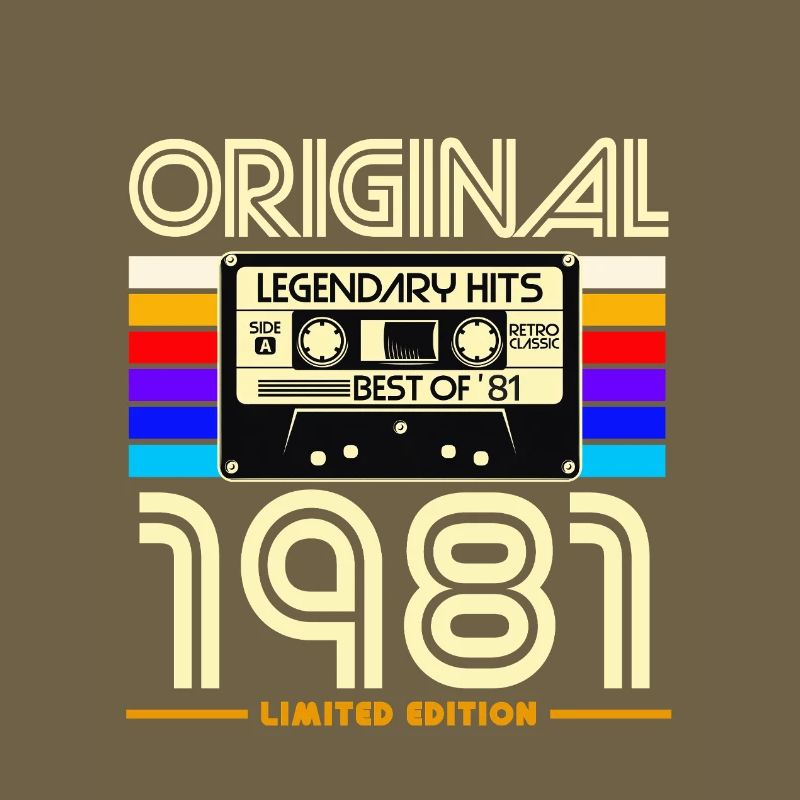 Originale limitierte Retro-Kassette von 1981