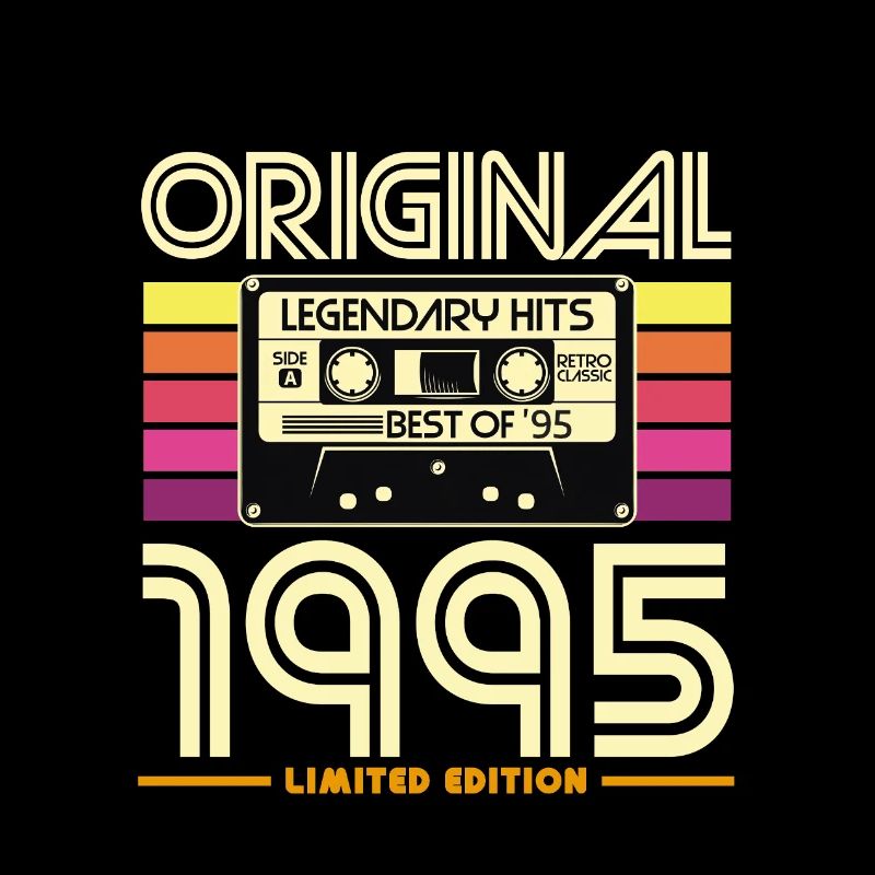 Original 1995 Vintage Cassette Tee