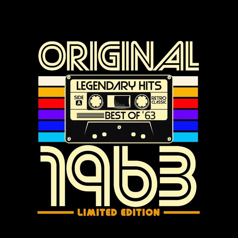 Original 1963 Retro Cassette Tape Limited Edition