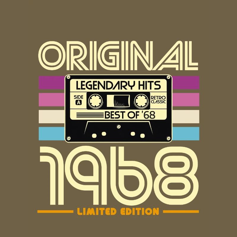 Original 1968 Hits Cassette Retro
