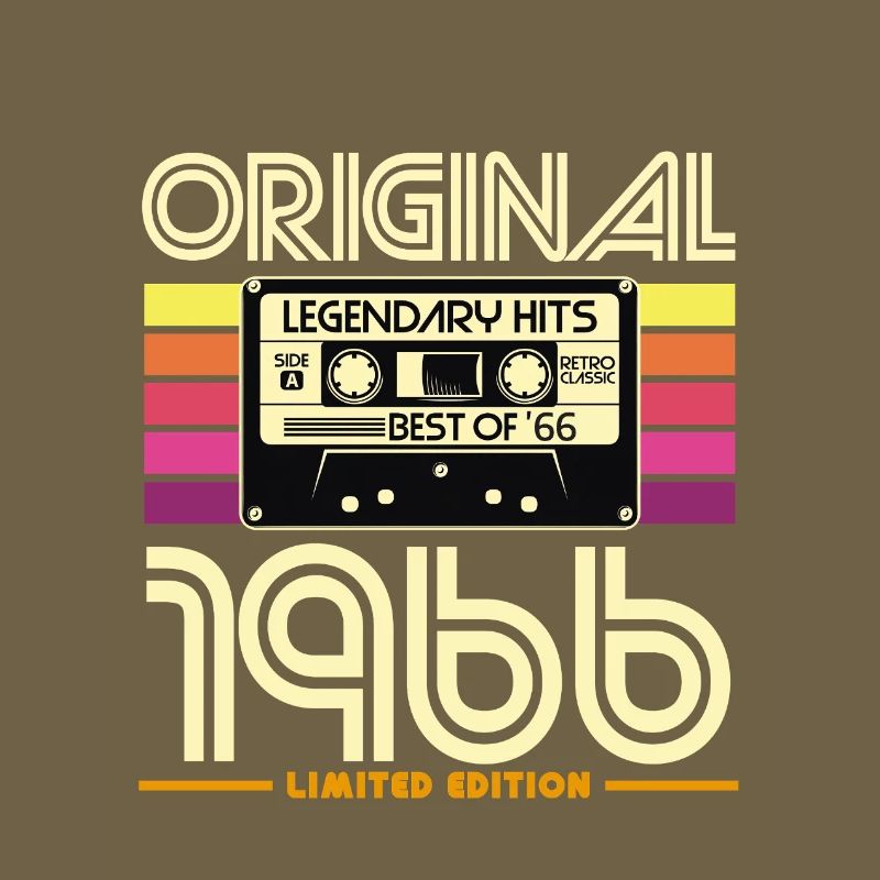 Original 1966 Cassette Retro