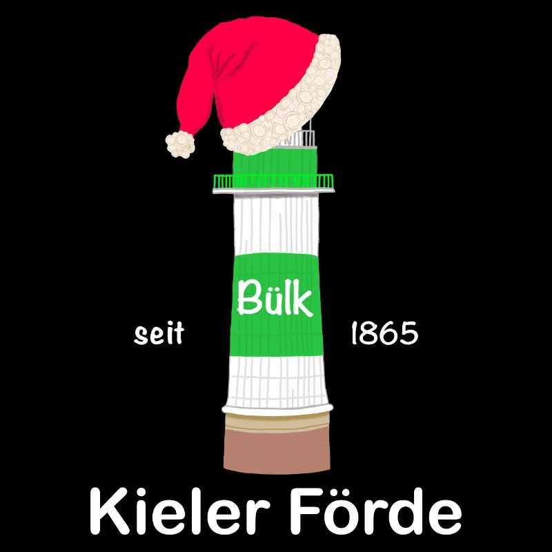 Weihnachten, Leuchtturm Bülk, Kieler Förde, Ostsee