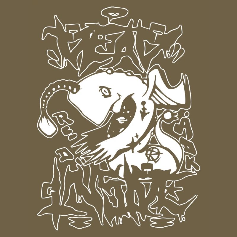 Conception de graffitis d’animaux rebelles