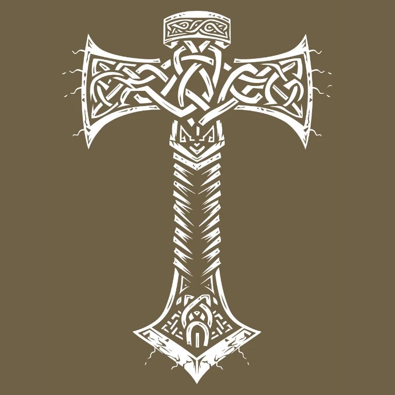 Mjöllnir Viking symbol