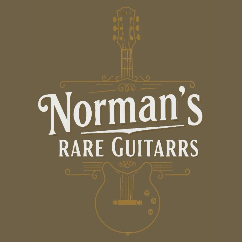 Conception du logo de Norman’s Rare Guitars