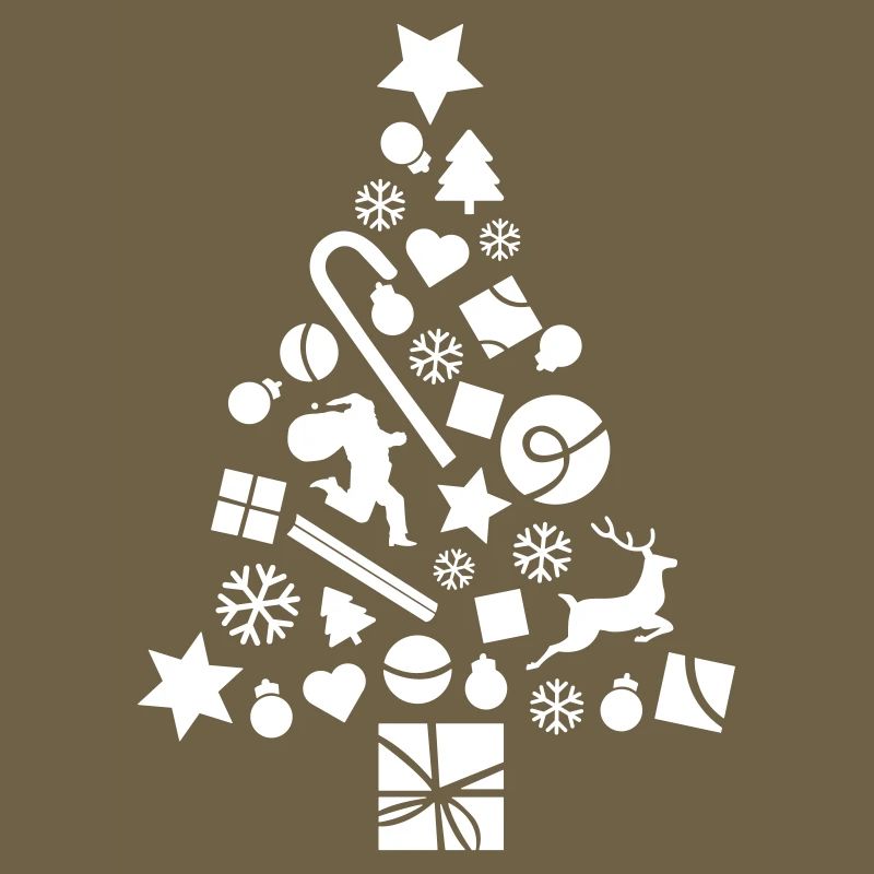 Decorated Christmas tree