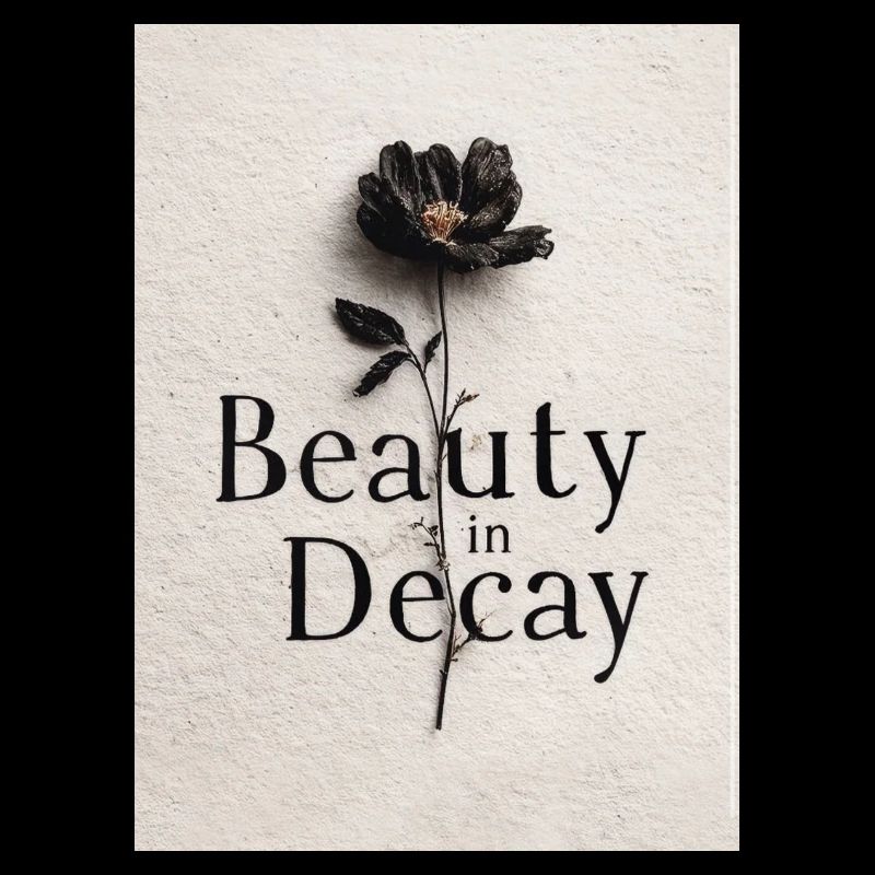 La beauté en décomposition : la fleur en décomposition