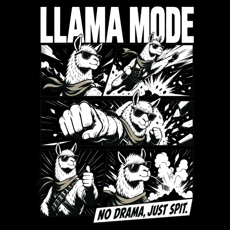 Ambiances No Drama Llama Comic