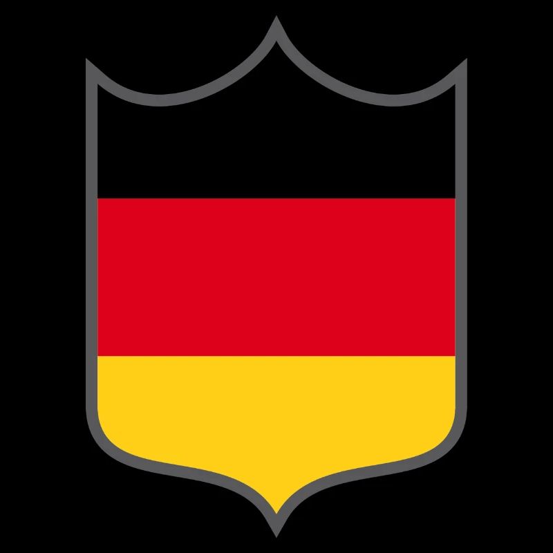 Blason du drapeau allemand