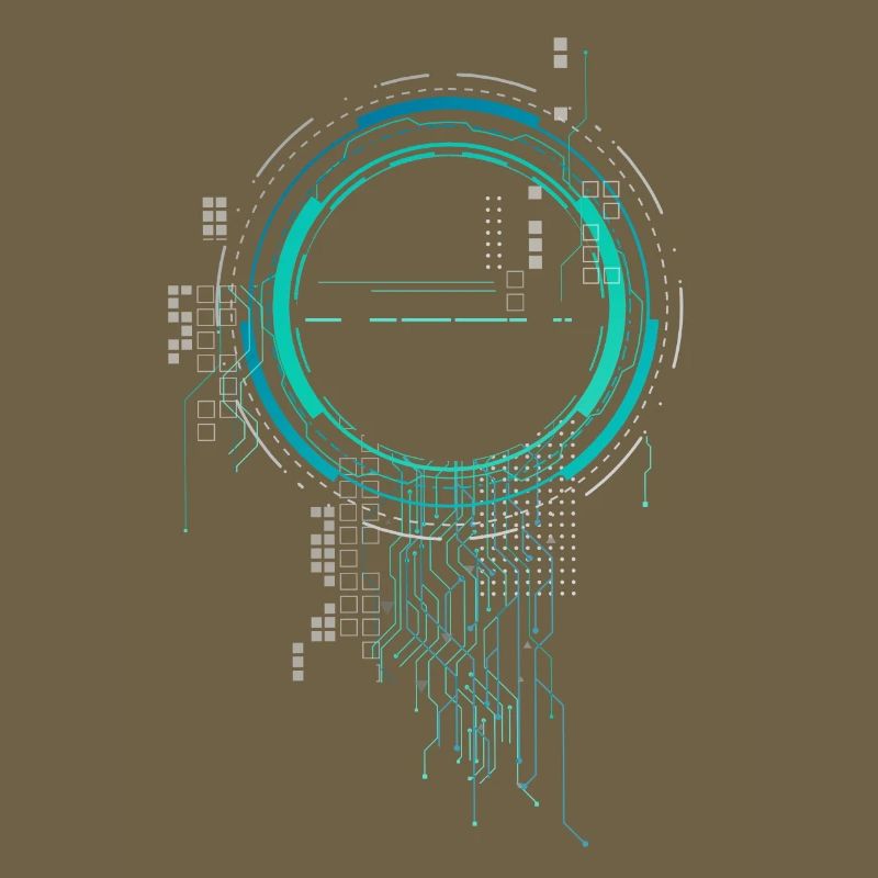 cpu pc nerd vaisseau spatial sci-fi carte mère lol cod