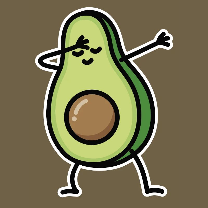Avocado dab dabbing