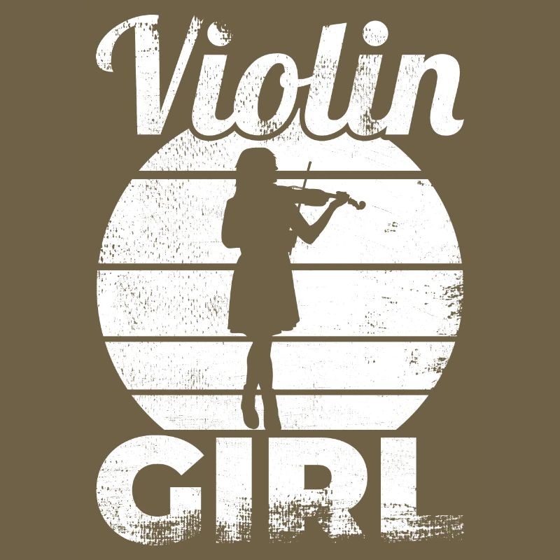 Lustiges Violin Mädchen