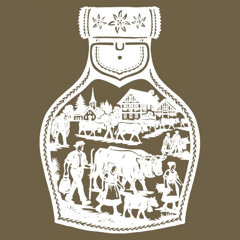 Alpabfahrt white