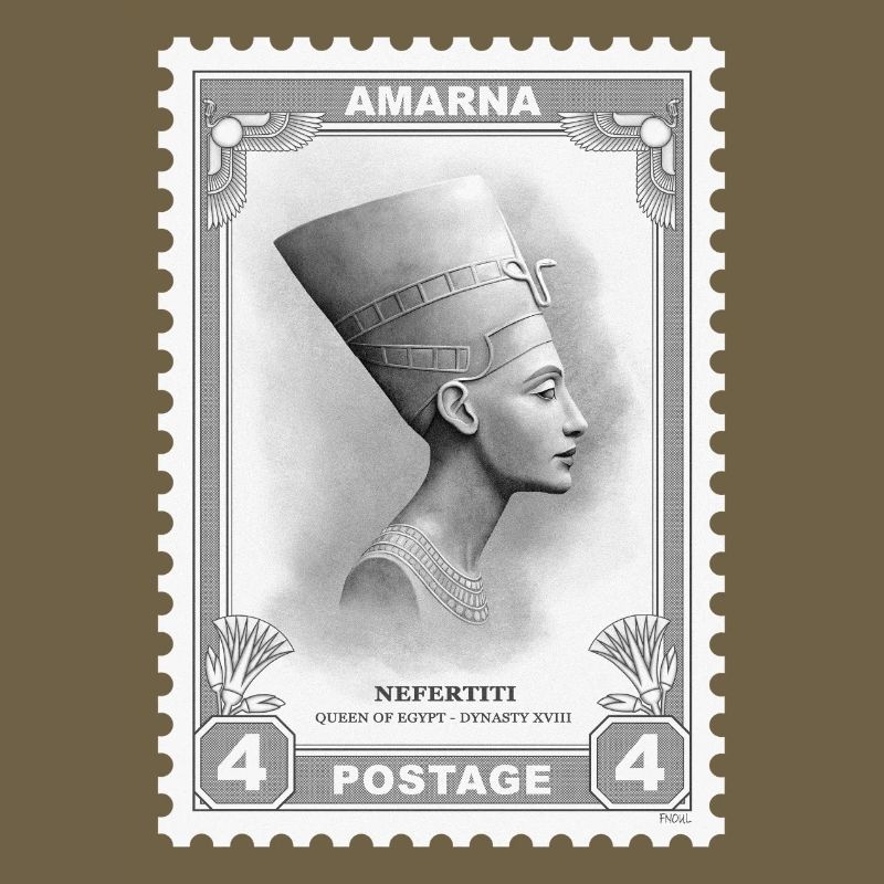 Timbre Néfertiti