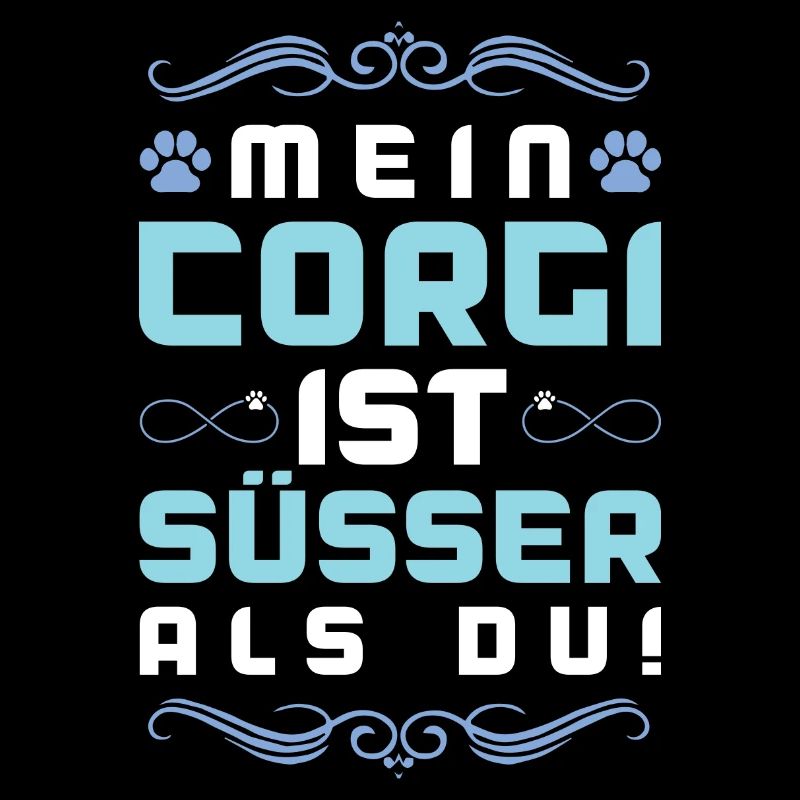 corgi hund spruch