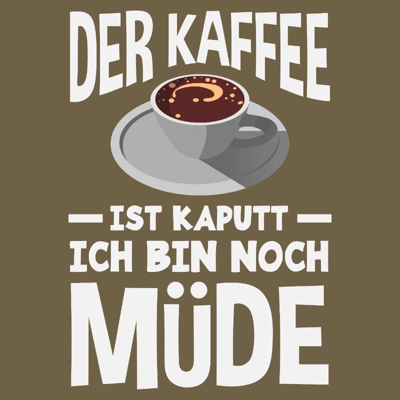 The coffee is broken – tired sleep