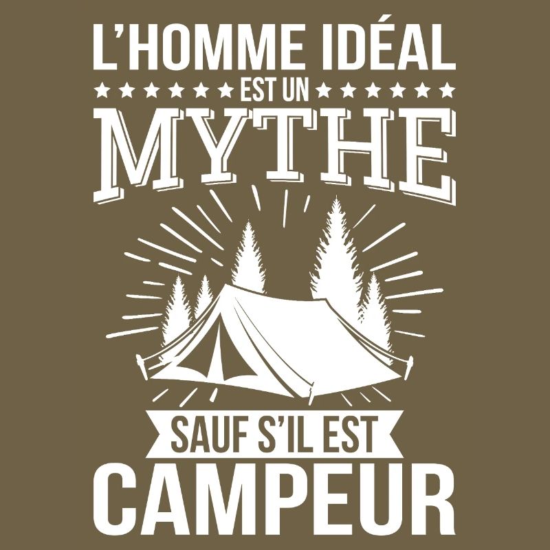 Der ideale Mann ist ein Mythos, es sei denn, er ist ein Camper