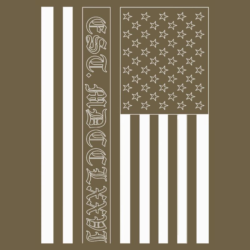 Est. MDCCLXXVI Drapeau des États-Unis