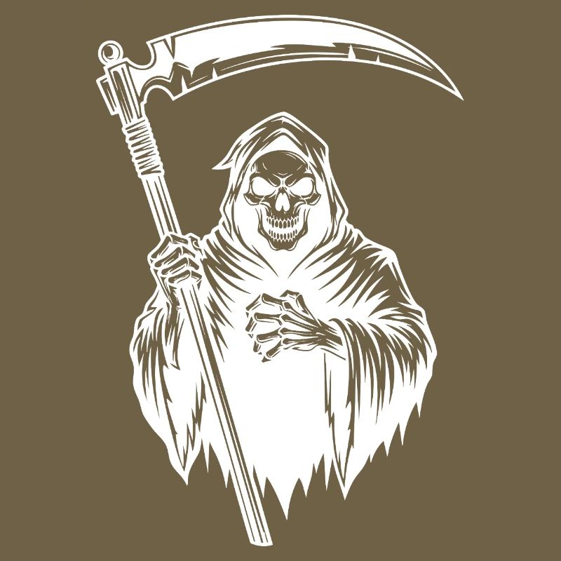 Der Sensenmann Reaper Design Skull Version