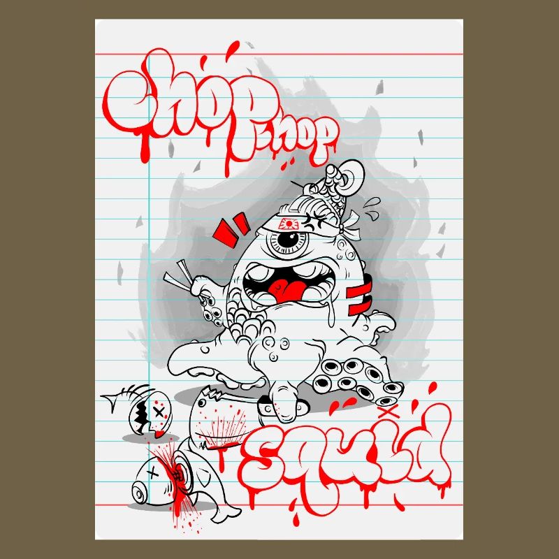 Cassette musicale Graffiti Monster