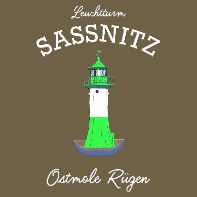 Rügen, Leuchtturm Sassnitz Ostmole, Ostsee