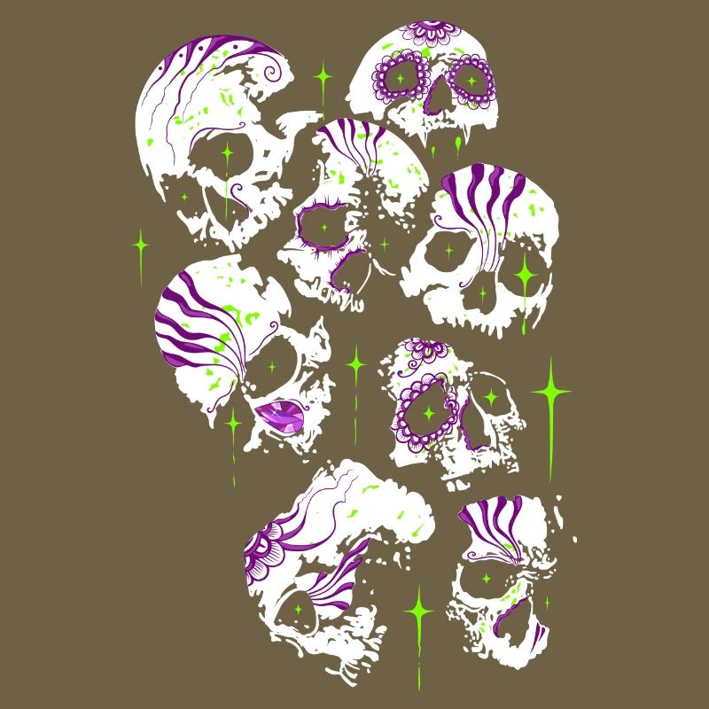 Skulls Skull Halloween Sugar Skulls