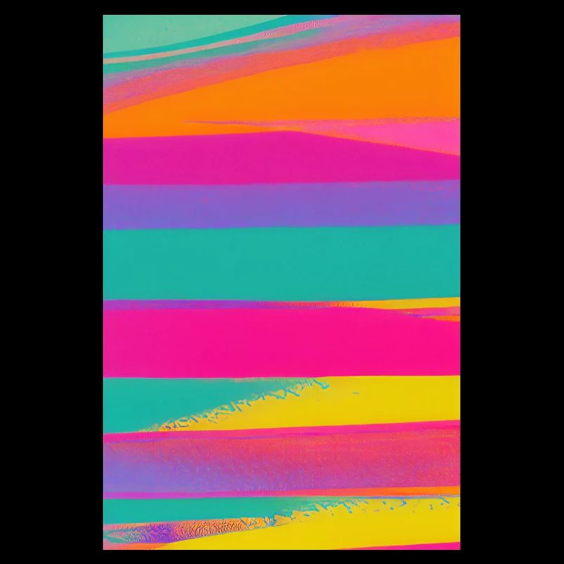 Retro Muster Bunt