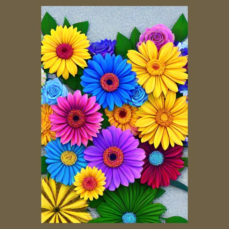 Fleurs multi