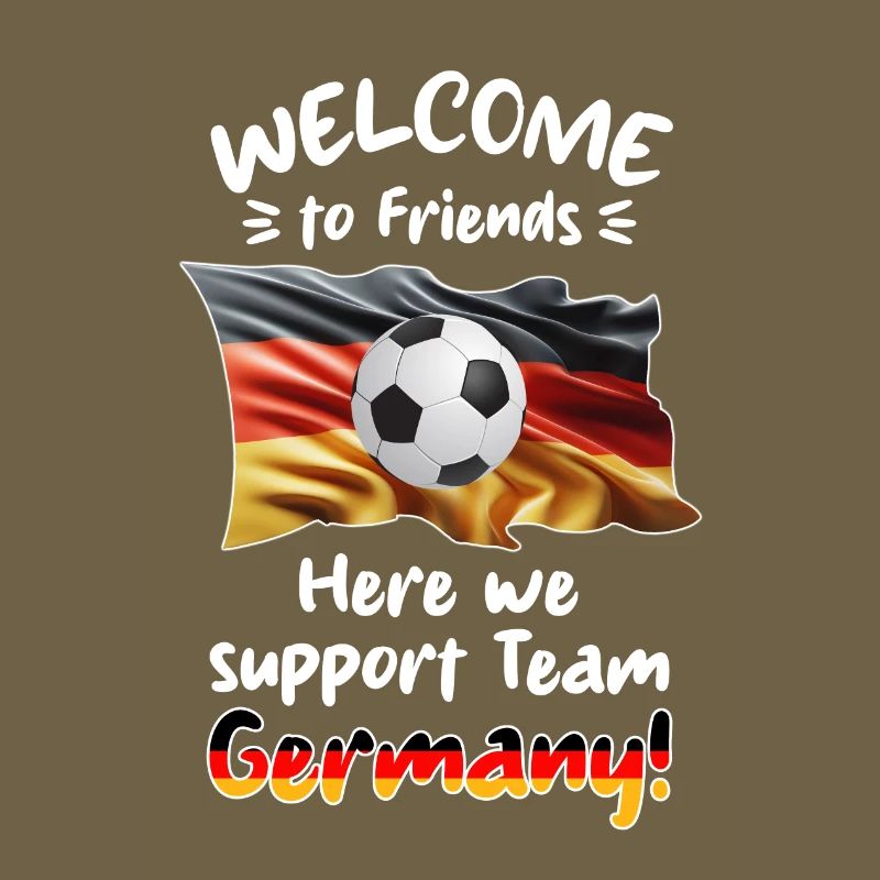 Willkommen Freunde - Wir supporten unser Team GER.
